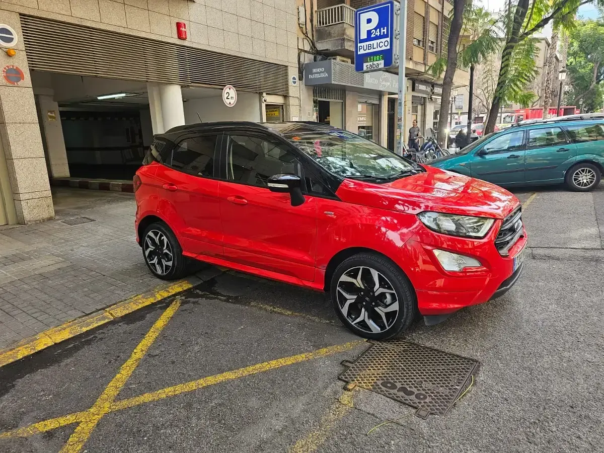 Brugt Ford Ecosport ST-Line 125 HK (91 kW) 2018 Rød SUV
