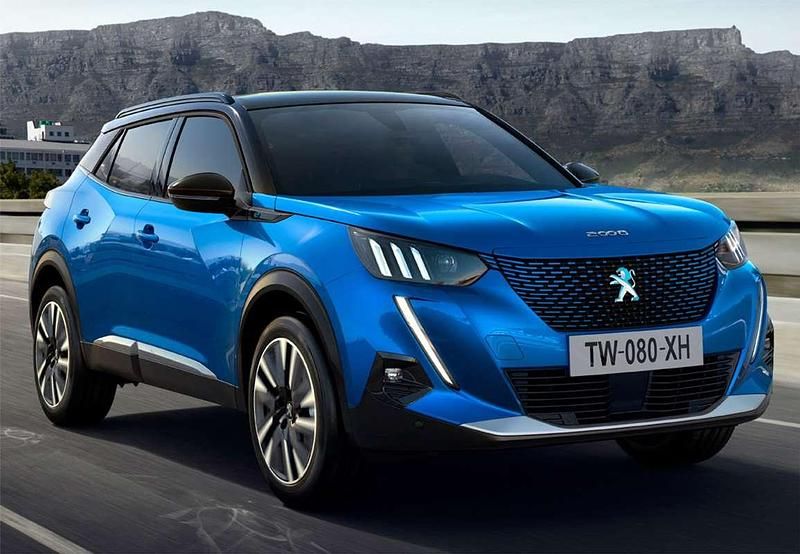 Rojo Usado 2022 Peugeot e-2008 GT SUV | 19.590 € (Buen precio) - Imagen 1/4