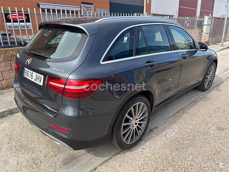 Usado Mercedes GLC220 170 CV (125 kW) 2015 Gris / plata SUV