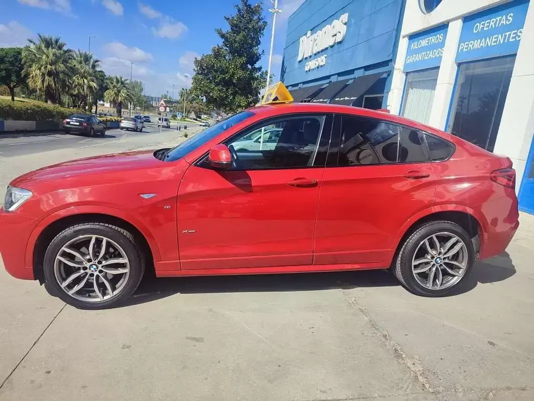 Usado BMW X4 190 CV (139 kW) 2015 Rojo SUV