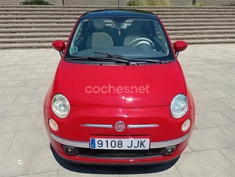 Usado Fiat 500 69 CV (50 kW) 2015 Rojo Berlina