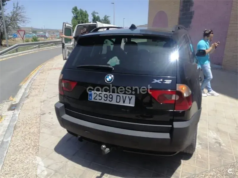 Usado BMW X3 150 CV (110 kW) 2006 Negro SUV