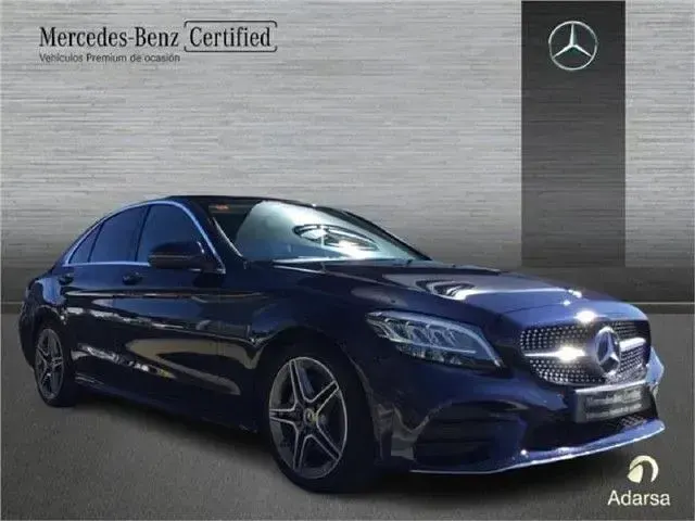 Usado Mercedes C180 156 CV (114 kW) 2019 Azul cavansita