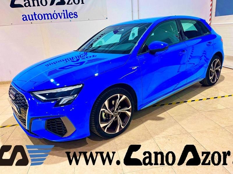 Usado Audi A3 S-Line 116 CV (85 kW) 2023 Azul Coupe
