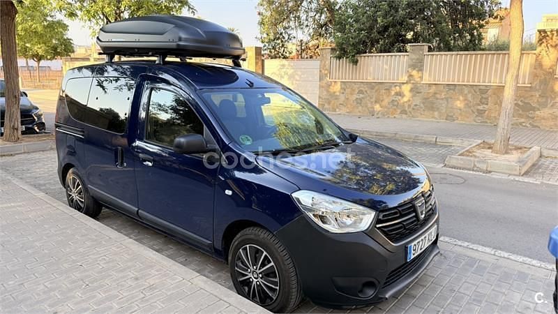 Azul Usado 2018 Dacia Dokker Ambiance Van | 18.000 € - Imagen 1/4