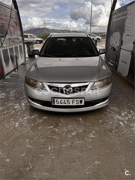 Gris / plata Usado 2007 Mazda 6 Active Berlina | 2000 € (Buen precio) - Imagen 1/4