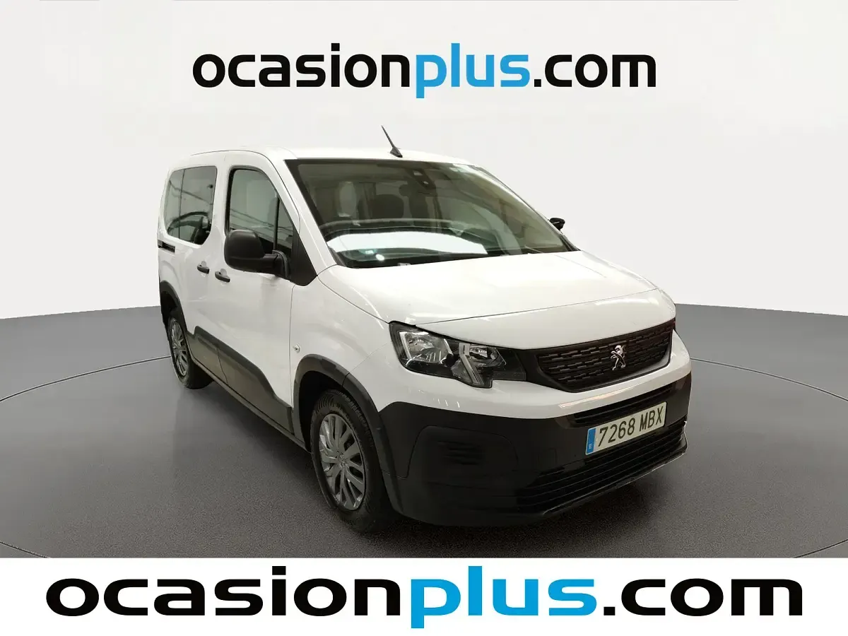 Begagnad Peugeot Rifter Business-Line 100 HK (73 kW) 2022 Vit Minibuss