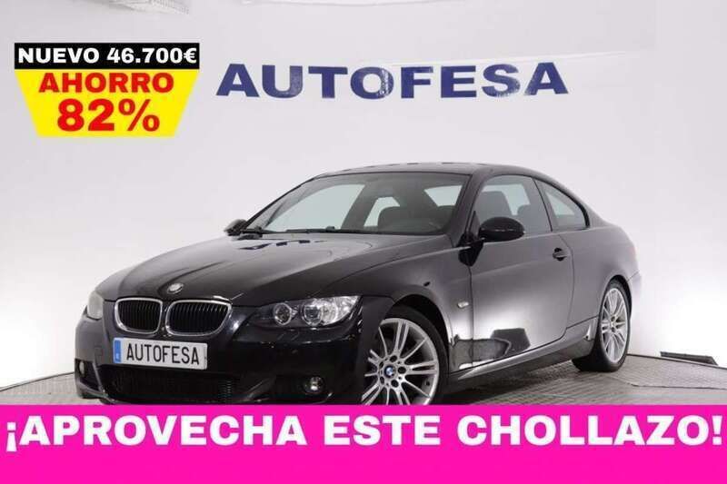 Negro Usado 2008 BMW 320 Coupe | 8450 € - Imagen 1/4