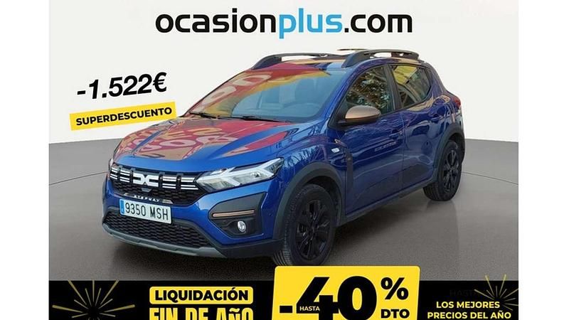 Azul Usado 2024 Dacia Sandero Extreme Utilitario | 15.228 € (Precio justo) - Imagen 1/4