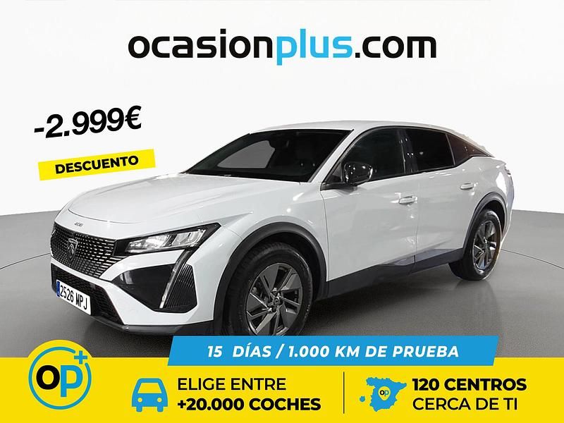 Blanco Usado 2024 Peugeot 408 Allure SUV | 21.990 € (Precio justo) - Imagen 1/4