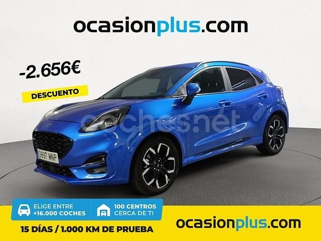 Azul Usado 2024 Ford Puma ST-Line X SUV | 19.950 € (Precio justo) - Imagen 1/4