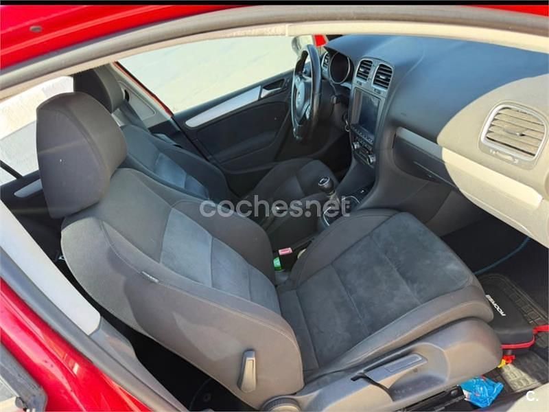 Usado VW Golf VI Sport 110 CV (80 kW) 2009 Rojo Utilitario