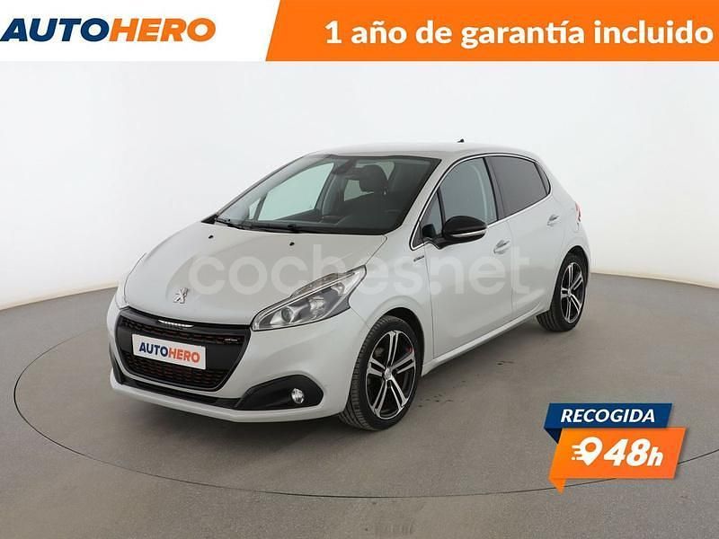 Blanco Usado 2018 Peugeot 208 GT-line Utilitario | 11.099 € (Precio justo) - Imagen 1/3