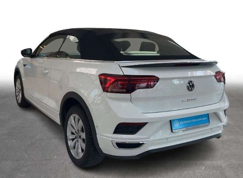 Usado VW T-Roc Cabriolet R-line 150 CV (110 kW) 2021 Blanco Descapotable