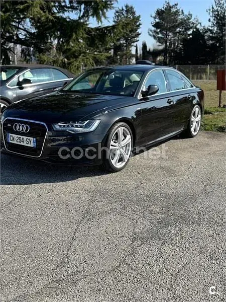 Usado Audi A6 Premium 313 CV (230 kW) 2013 Negro Familiar