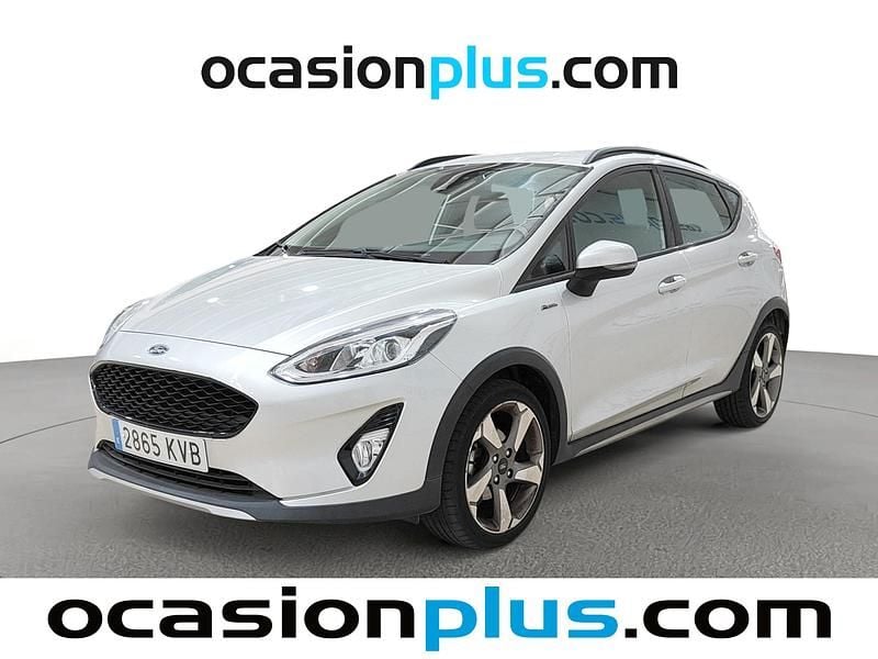 Gris plata Usado 2019 Ford Fiesta Active Utilitario | 11.500 € (Buen precio) - Imagen 1/4