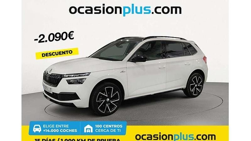 Blanco Usado 2020 Skoda Kamiq Monte Carlo SUV | 20.900 € (Caro) - Imagen 1/4