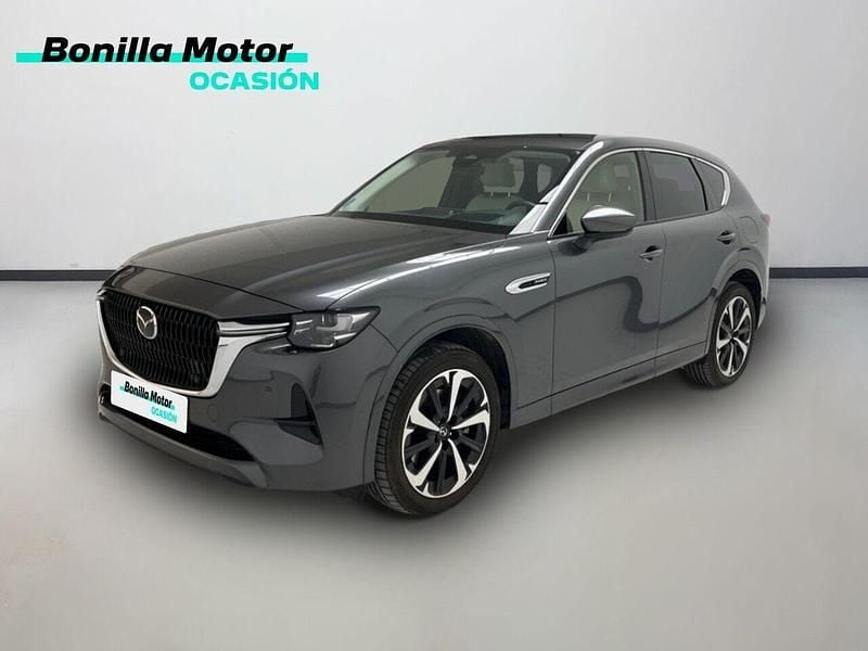 Gris / plata Usado 2023 Mazda CX-60 Takumi-Line SUV | 45.900 € (Precio justo) - Imagen 1/4