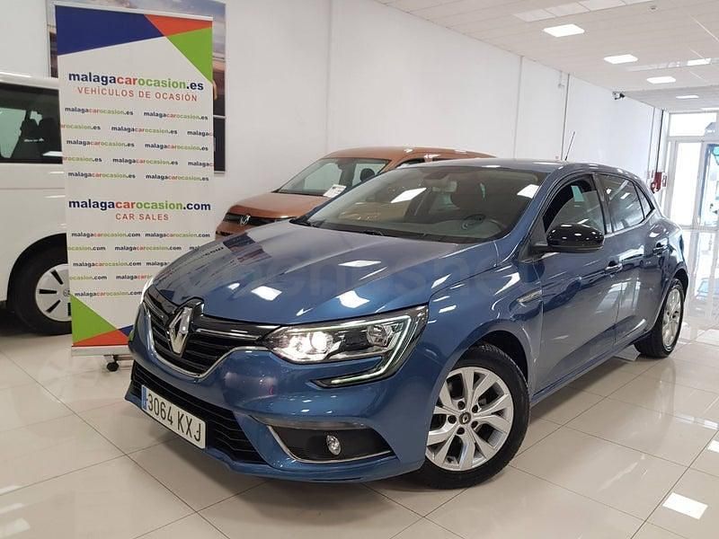 Usado Renault Mégane IV LIMITED 115 CV (84 kW) 2019 Azul Berlina