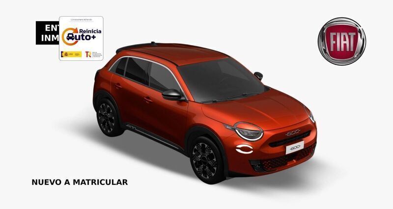 Naranja Nuevo 2025 Fiat 600E La Prima SUV | 29.521 € (Precio justo) - Imagen 1/4