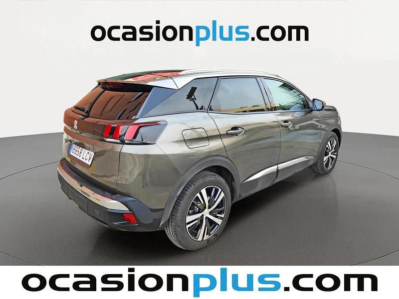 Usado Peugeot 3008 Allure 181 CV (133 kW) 2019 Gris SUV