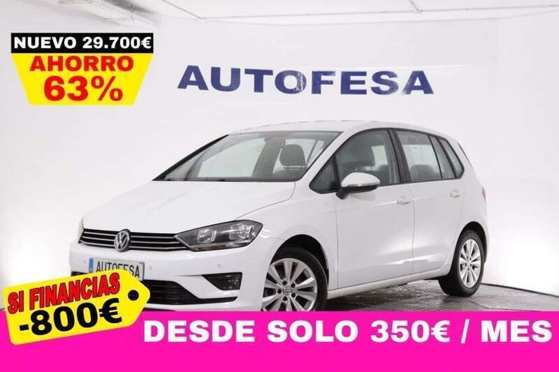 Blanco Usado 2014 VW Golf Sportsvan Edition Monovolumen | 10.850 € (Buen precio) - Imagen 1/4