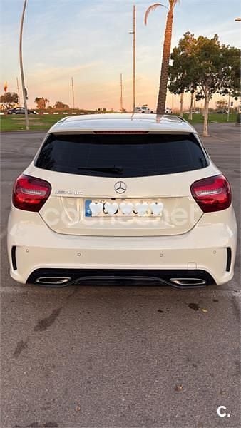 Käytetty Mercedes A180 AMG line 122 HP (89 kW) 2017 Valkoinen Sedan