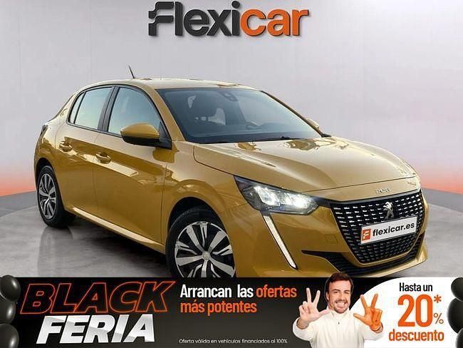 Amarillo Usado 2020 Peugeot 208 Active Utilitario | 13.490 € (Un poco caro) - Imagen 1/4