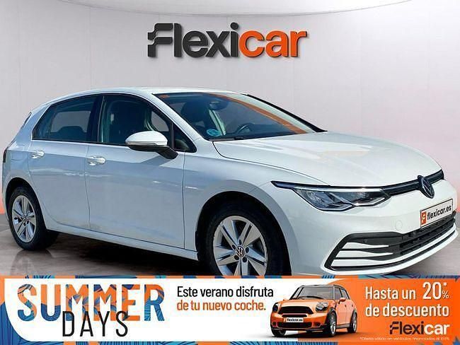 Blanco Usado 2021 VW Golf VIII Berlina | 19.990 € (Precio justo) - Imagen 1/4