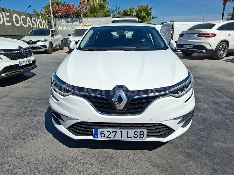 Blanco Usado 2021 Renault Mégane GrandTour Business Familiar | 13.400 € (Precio justo) - Imagen 1/4