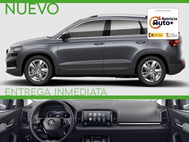 Gris Nuevo 2025 Skoda Karoq Selection SUV | 29.649 € (Precio justo) - Imagen 1/4