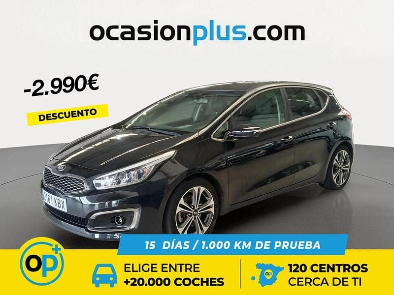 Usado Kia Ceed GT 136 CV (100 kW) 2017 Negro Utilitario