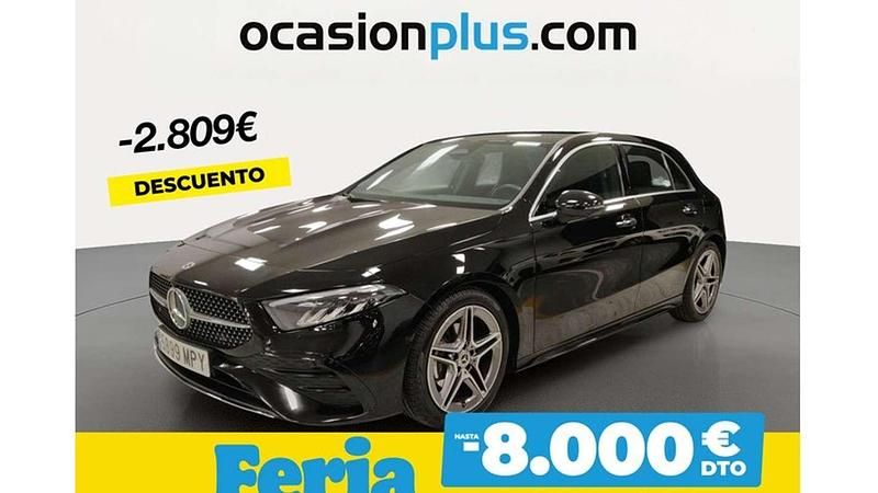 Negro Usado 2024 Mercedes A180 Advanced Utilitario | 28.091 € (Buen precio) - Imagen 1/4