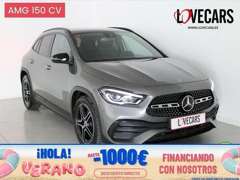 Gris Usado 2021 Mercedes GLA200 AMG Line Premium SUV | 33.500 € (Precio justo) - Imagen 1/3