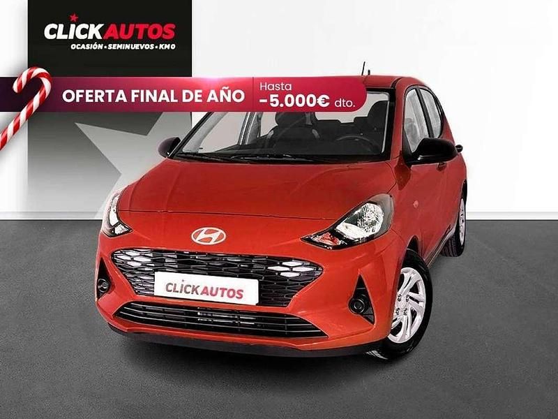 Rojo Usado 2024 Hyundai i10 Utilitario | 12.350 € (Precio justo) - Imagen 1/3