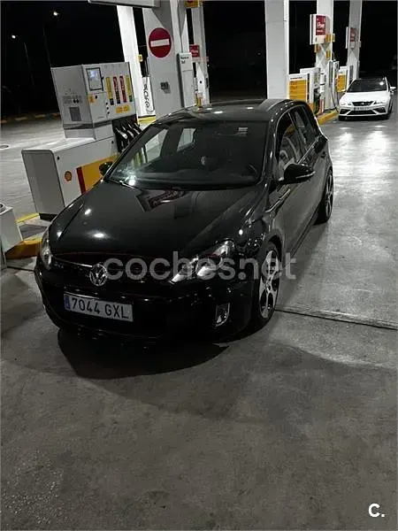 Usado VW Golf VI GTI 210 CV (154 kW) 2010 Negro Utilitario