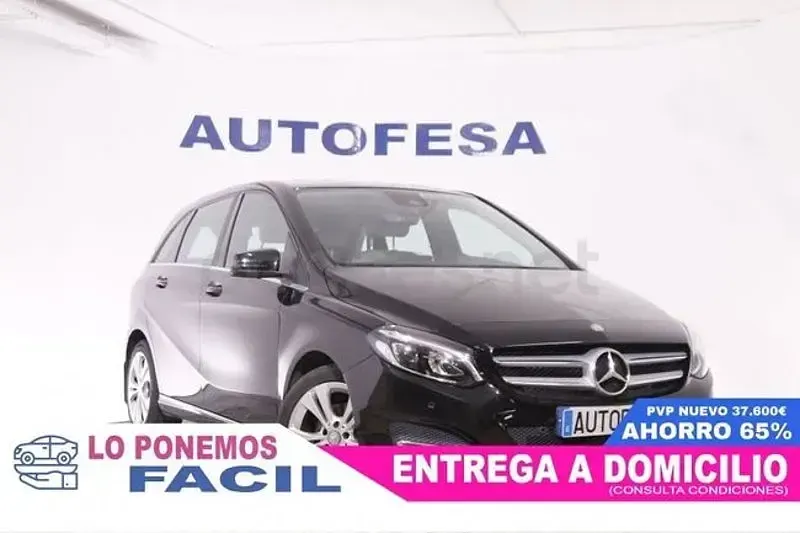 Usado Mercedes B180 109 CV (80 kW) 2016 Negro Utilitario