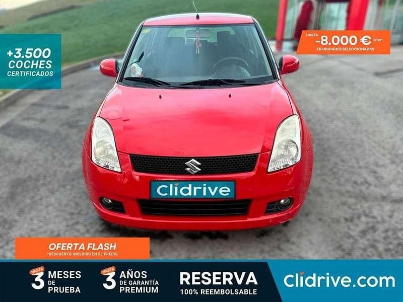Usado Suzuki Swift GL 92 CV (67 kW) 2007 Rojo Berlina
