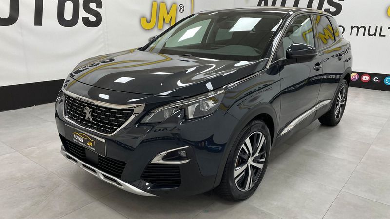Negro Usado 2019 Peugeot 3008 Allure SUV | 18.900 € (Caro) - Imagen 1/4