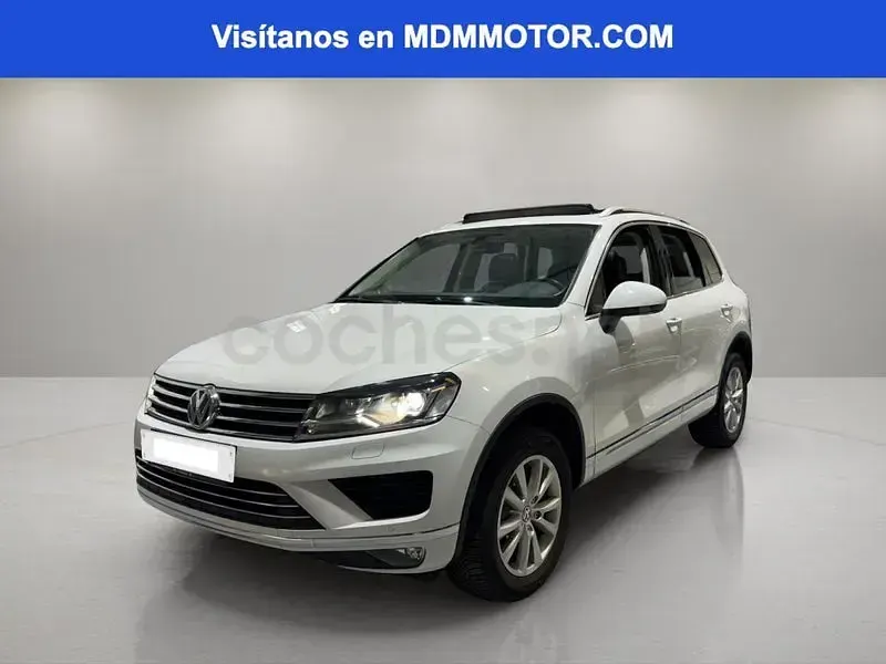 Usado VW Touareg 204 CV (150 kW) 2016 Blanco SUV