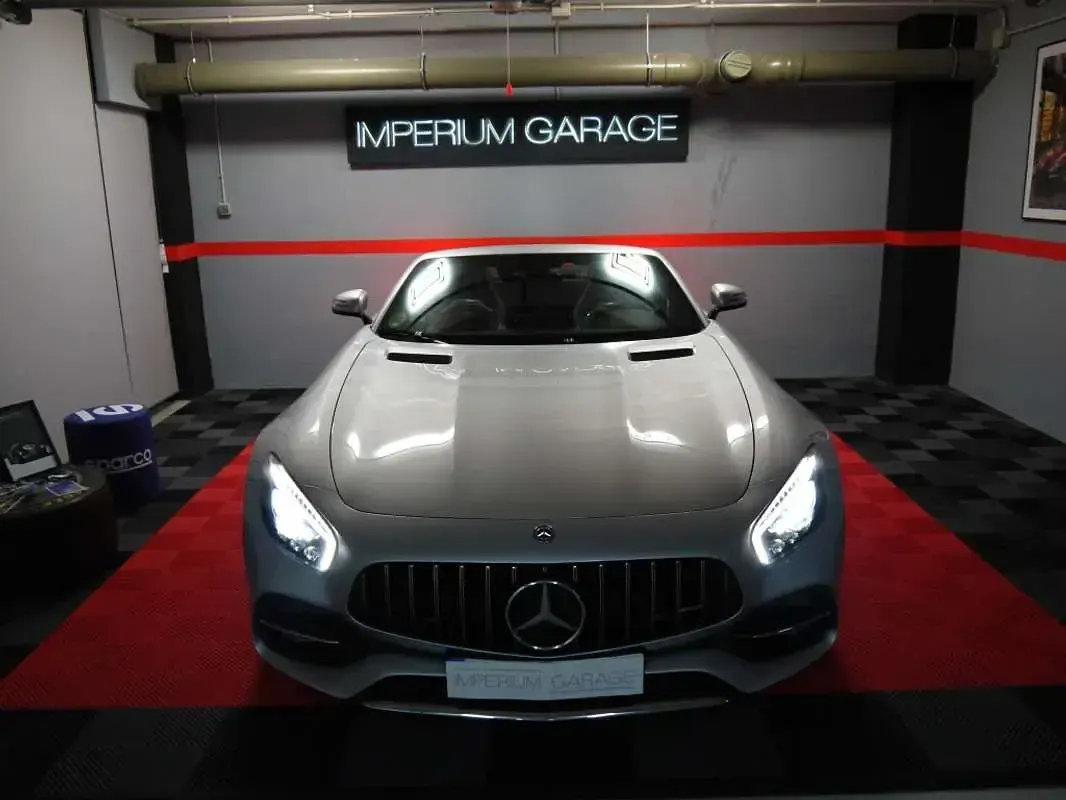 Usado Mercedes C55 AMG AMG 557 CV (409 kW) 2018 Gris Descapotable