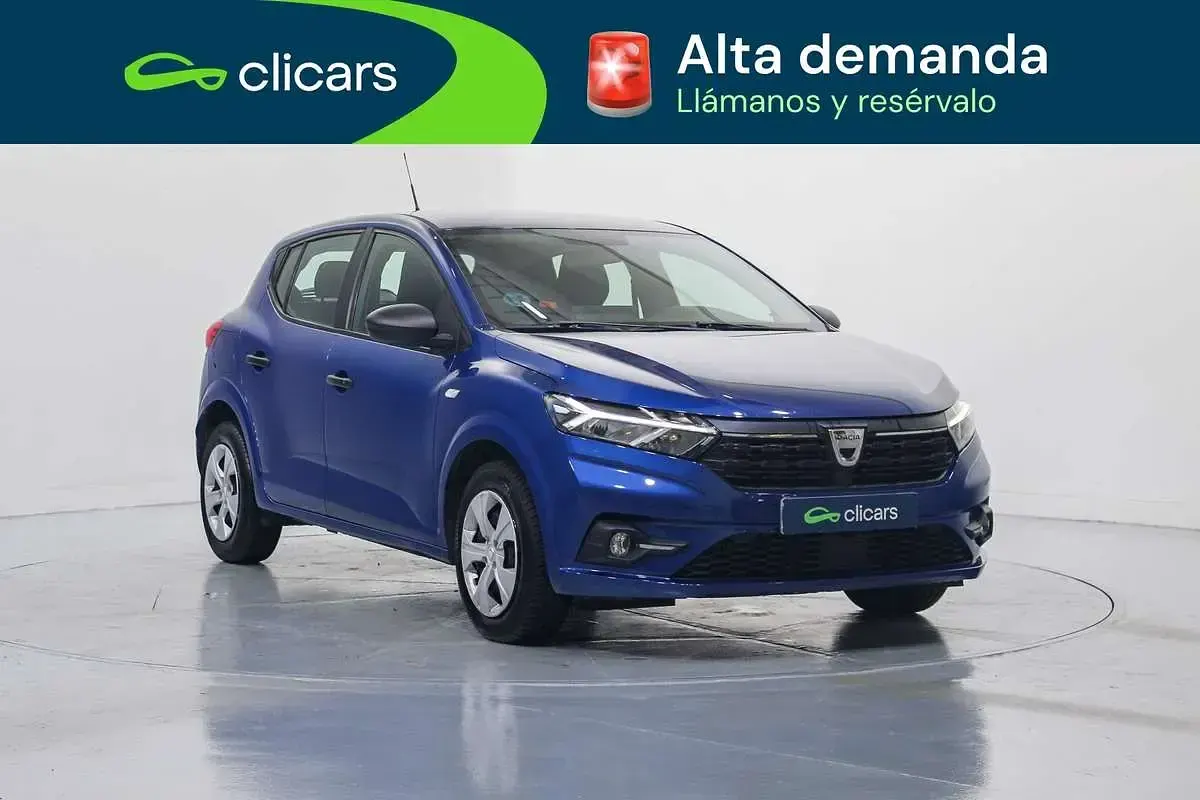 Usado Dacia Sandero Essentiel 91 CV (66 kW) 2021 Blanco Utilitario