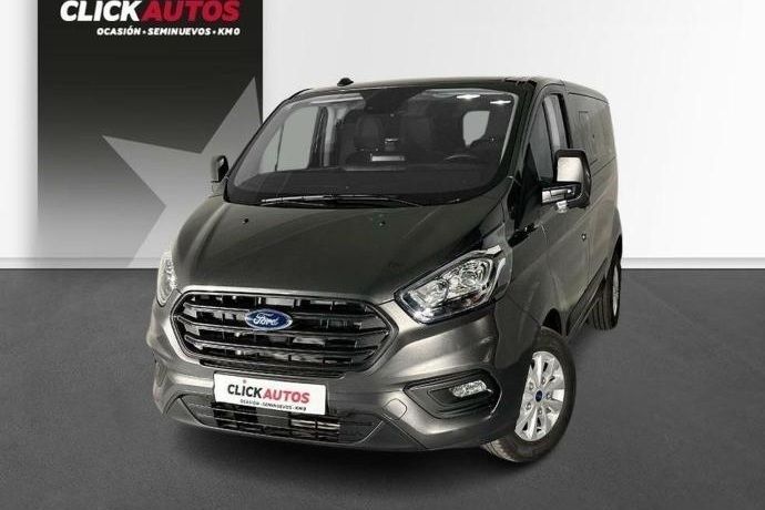 Negro Usado 2024 Ford Transit Trend Familiar | 31.500 € (Precio justo) - Imagen 1/4