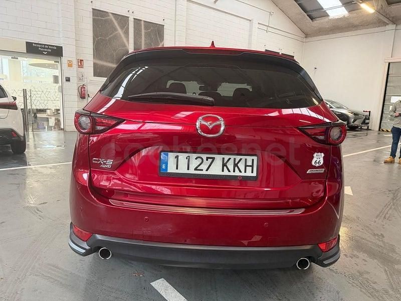 Usado Mazda CX-5 175 CV (128 kW) 2018 Granate SUV