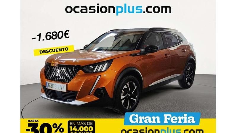 Naranja Usado 2022 Peugeot 2008 GTi SUV | 15.900 € (Precio justo) - Imagen 1/4