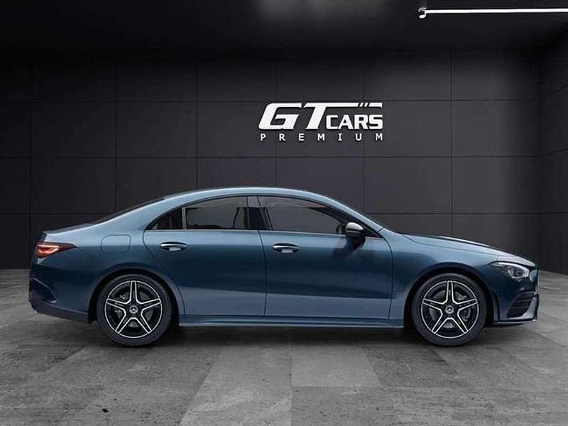 Usado Mercedes C220 AMG 218 CV (160 kW) 2021 Azul Berlina