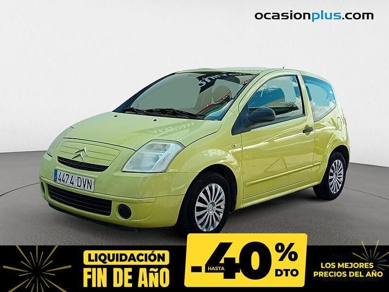 Amarillo Usado 2006 Citroën C2 Furio Utilitario | 3900 € (Precio justo) - Imagen 1/4