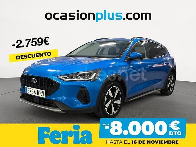 Azul Usado 2024 Ford Focus Active Berlina | 20.450 € (Precio justo) - Imagen 1/4