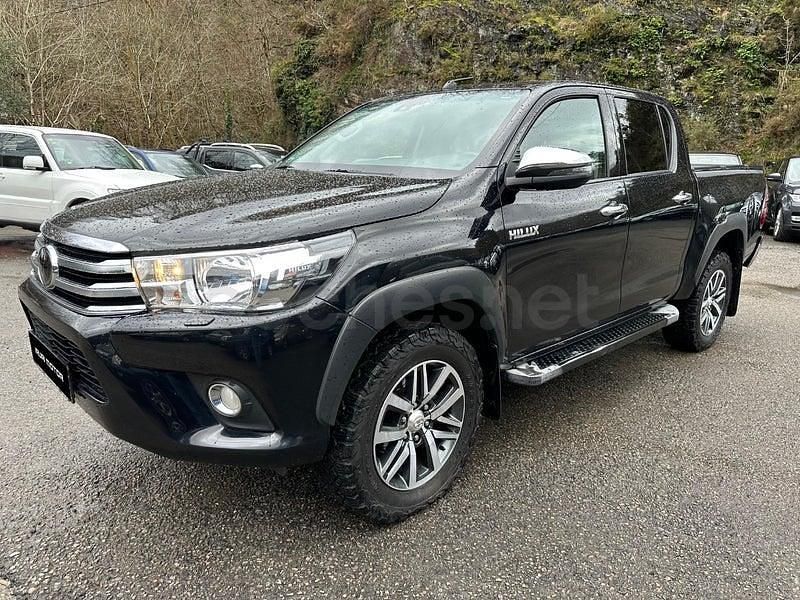Usado Toyota HiLux 150 CV (110 kW) 2019 Negro Pickup/Camioneta