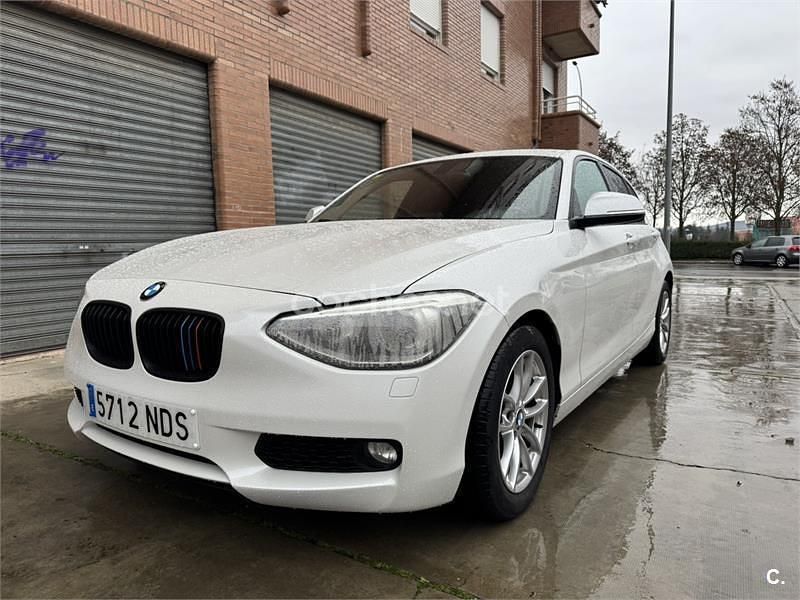 Usado BMW 116 Efficient Dynamics 116 CV (85 kW) 2013 Blanco Utilitario